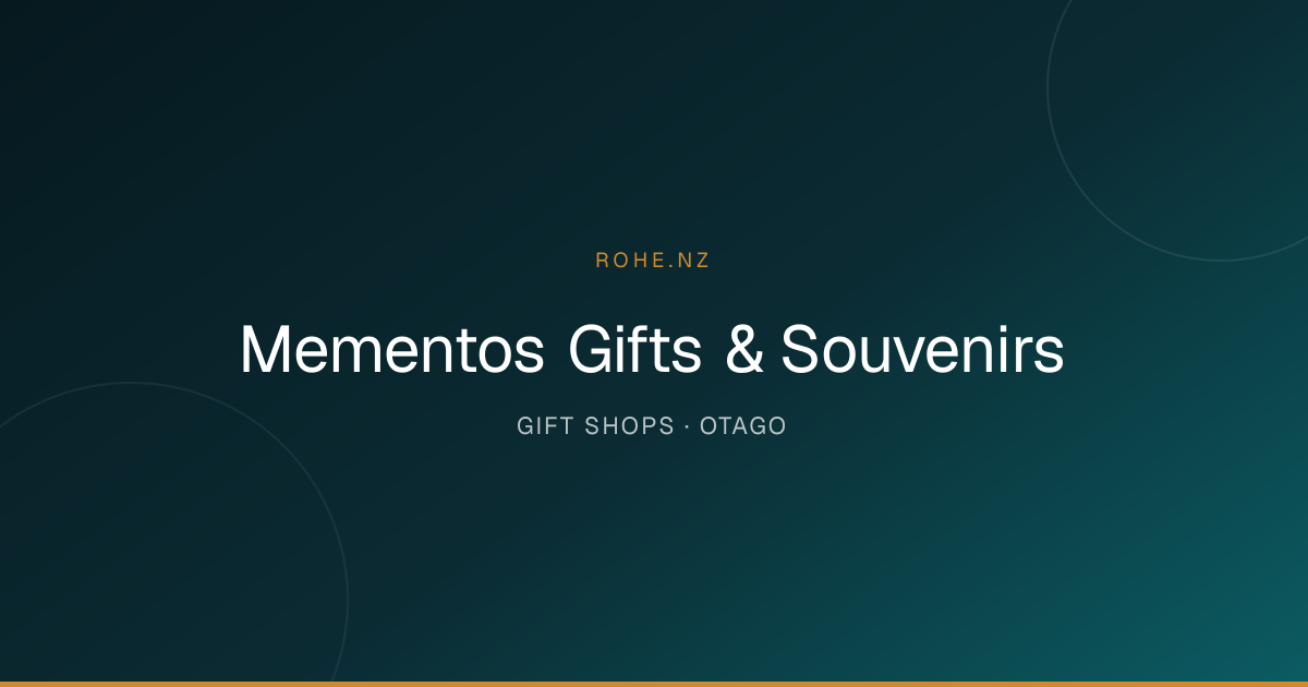 Mementos Gifts & Souvenirs
