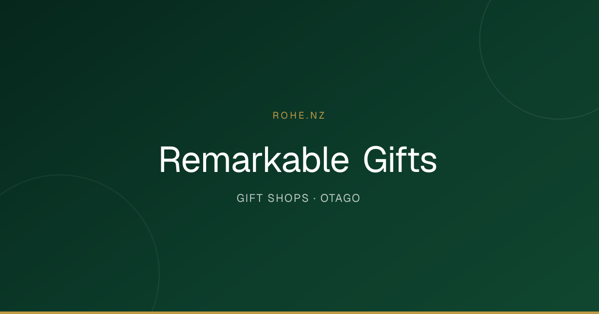 Remarkable Gifts