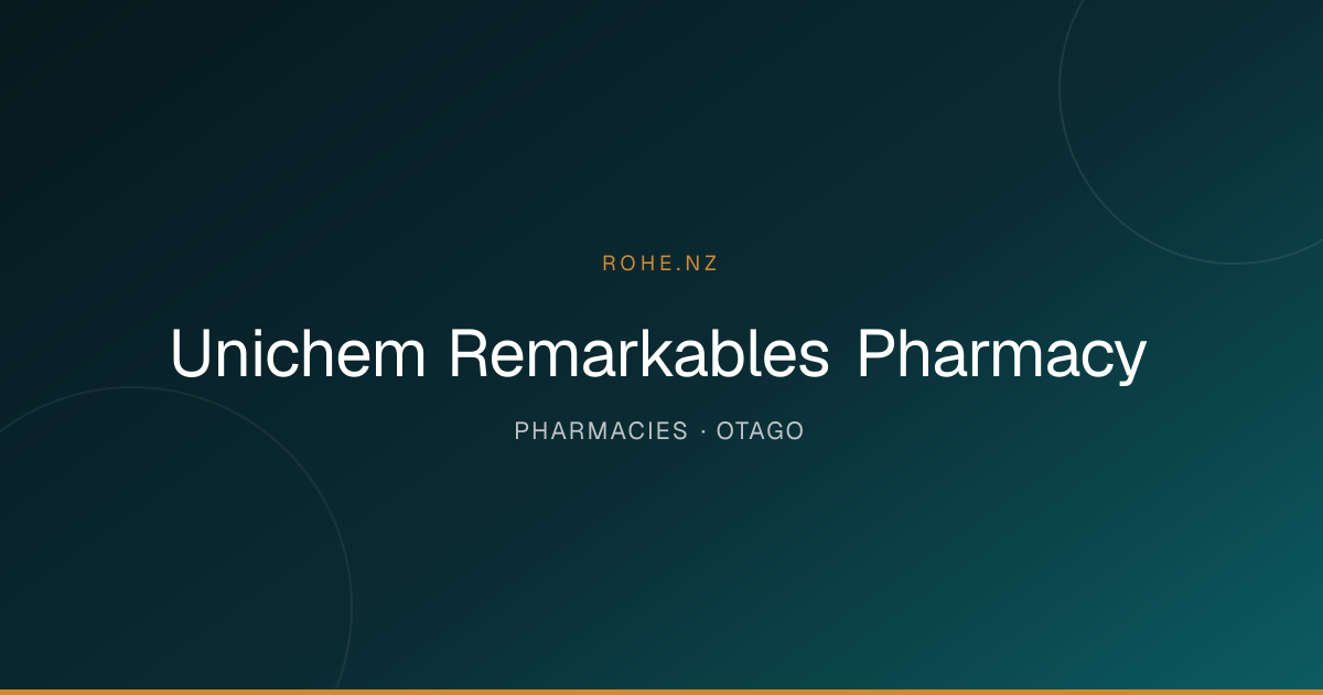 Unichem Remarkables Pharmacy