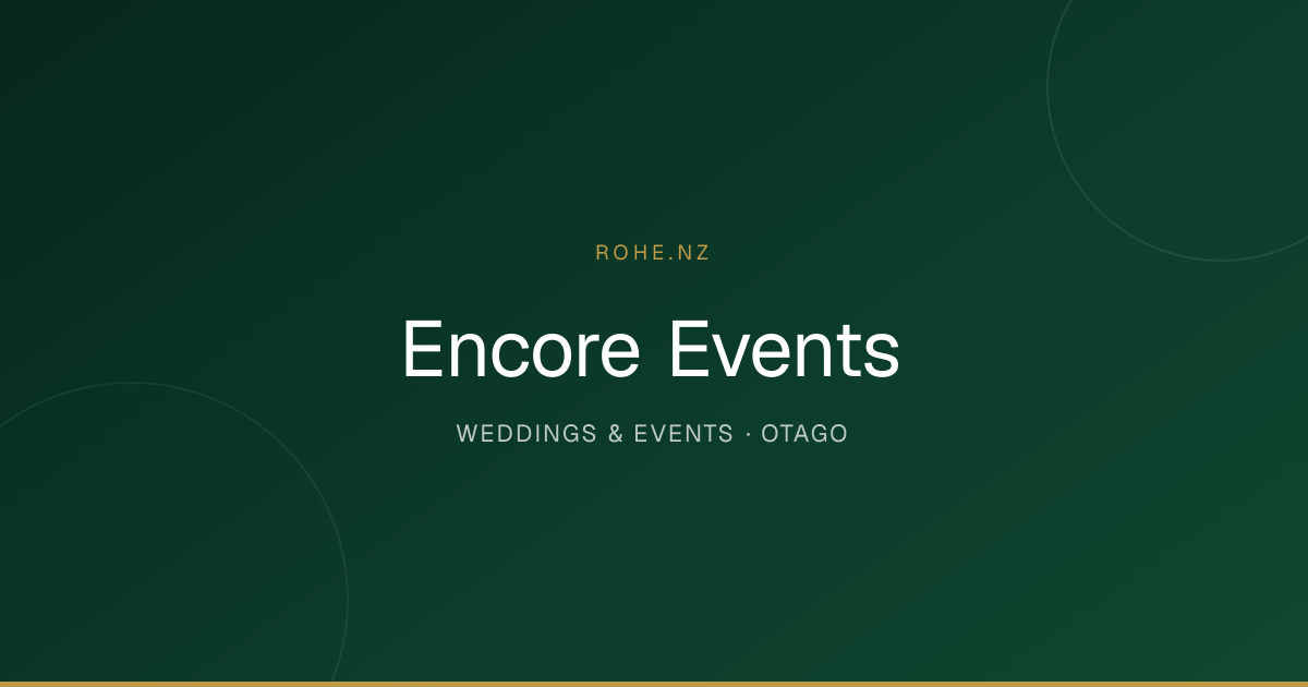 Encore Events