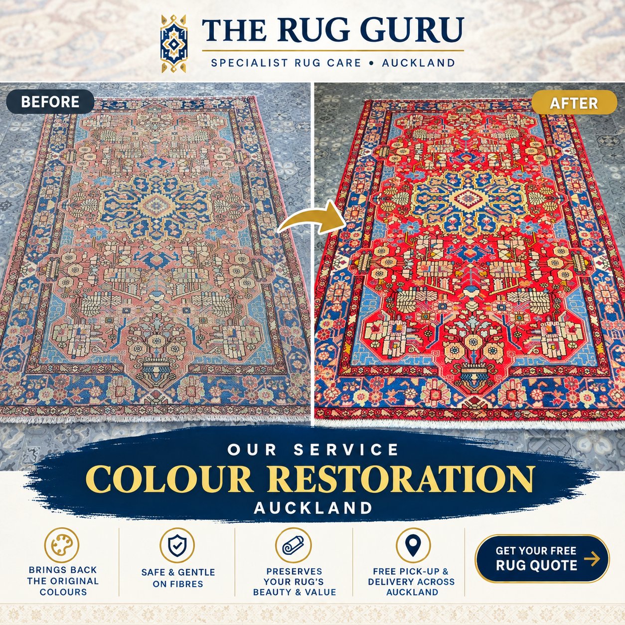 The Rug Guru – Specialist Rug Cleaning & Restoration