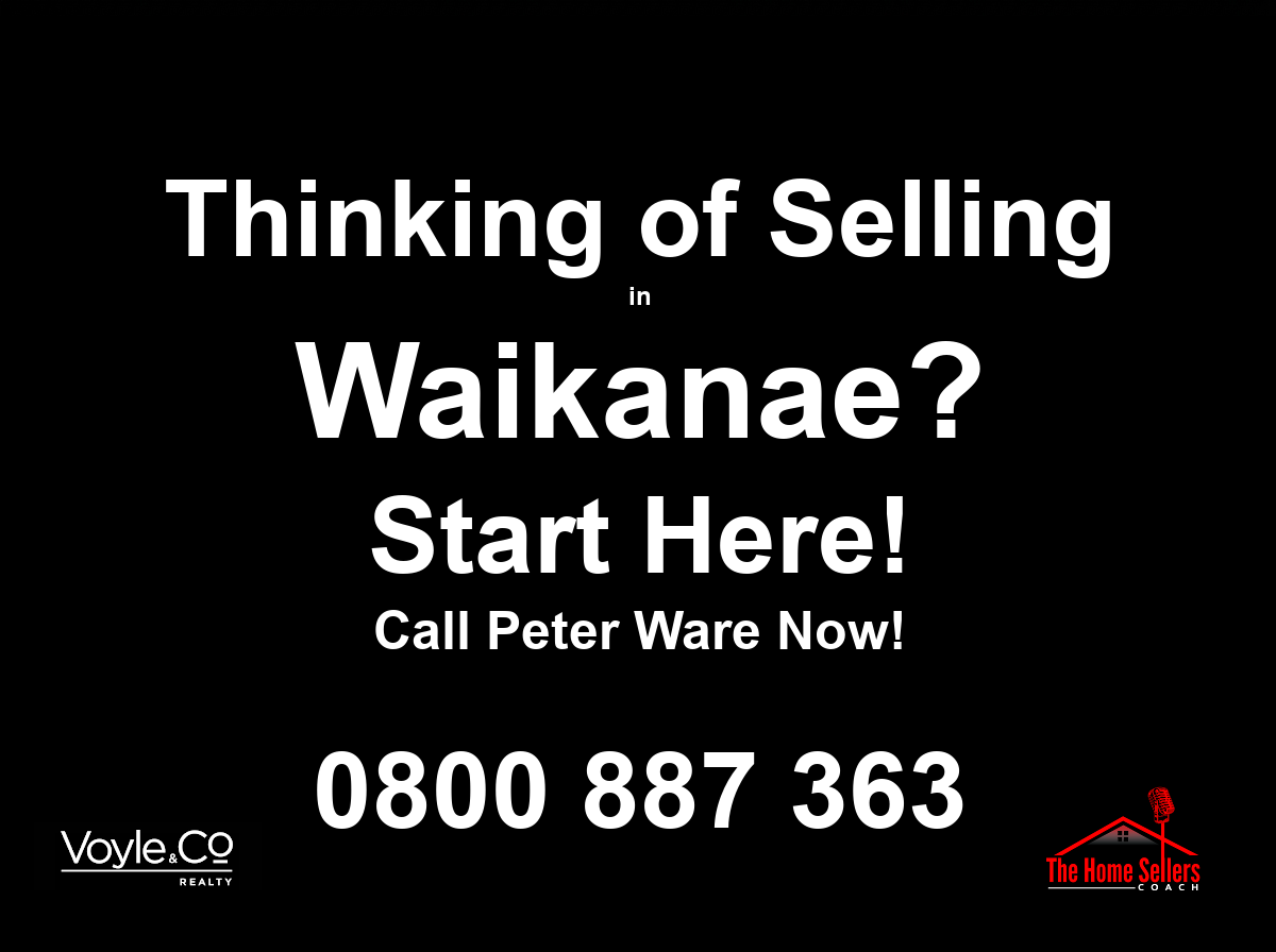 Peter Ware for Kapiti Real Estate @ Voyle & Co Realty - Licensed REAA 2008